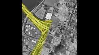 "A reminder of what freeways and urban renewal took from Sacramento." (Reddit)