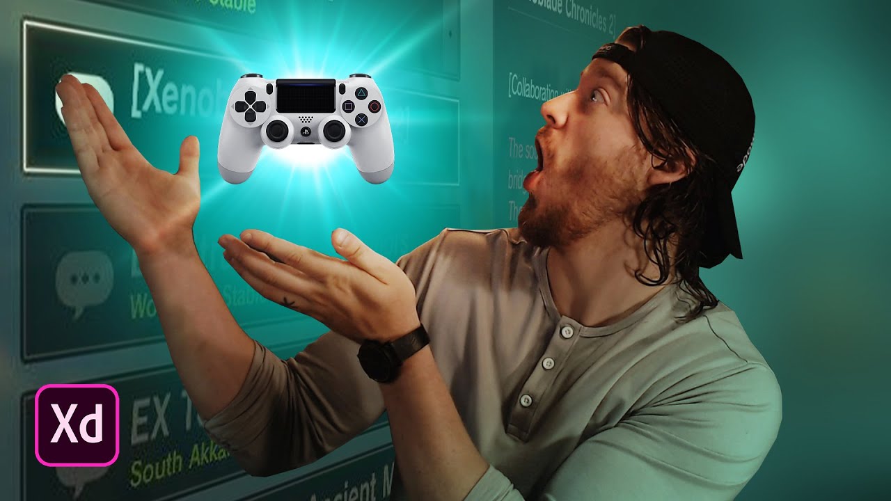 Prototyping Your Game With A Gamepad (Adobe XD Tutorial)! - YouTube