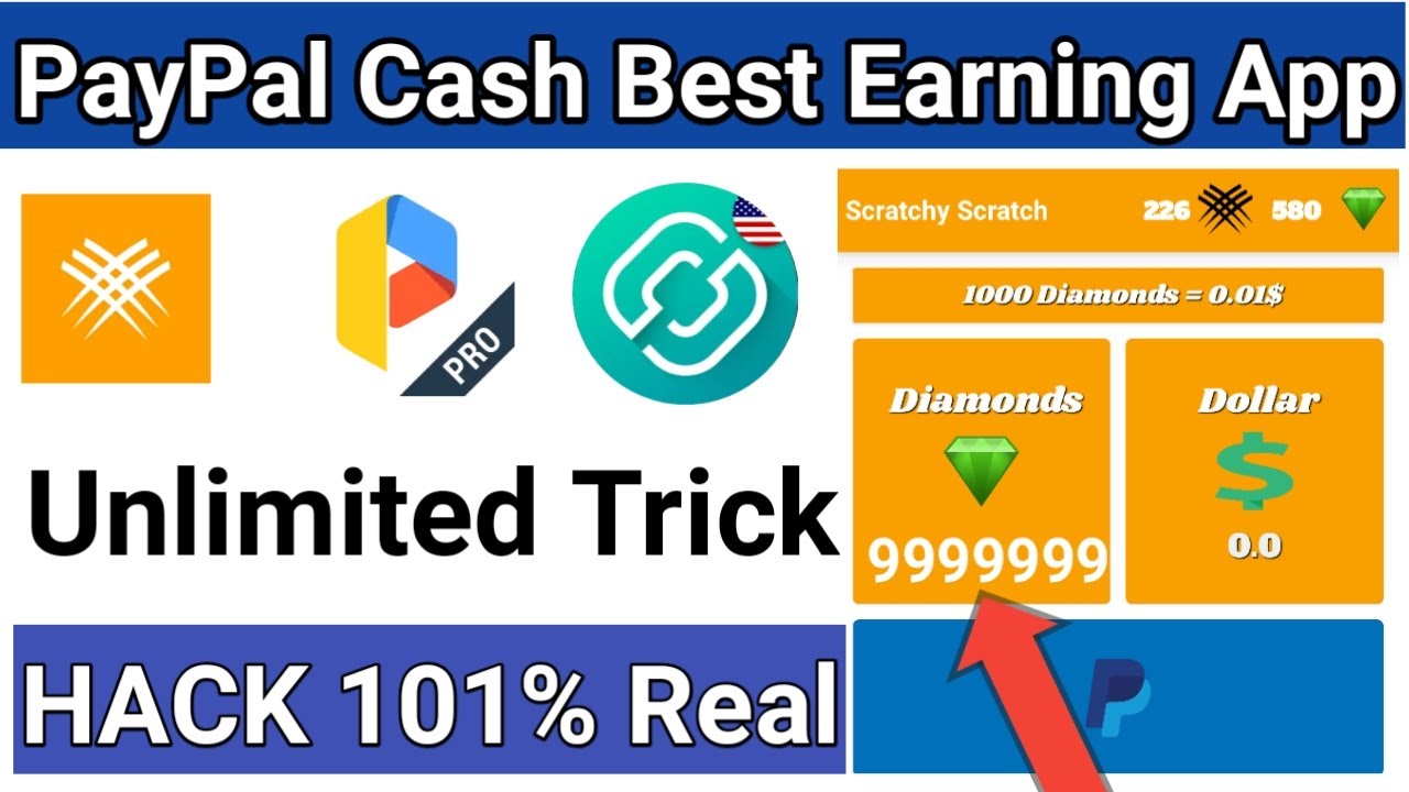 Scratchy Scratch App Unlimited Refer Trick | Paypal Cash New Earning App 2020