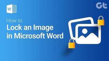 How to Lock An Image Inside Microsoft Word