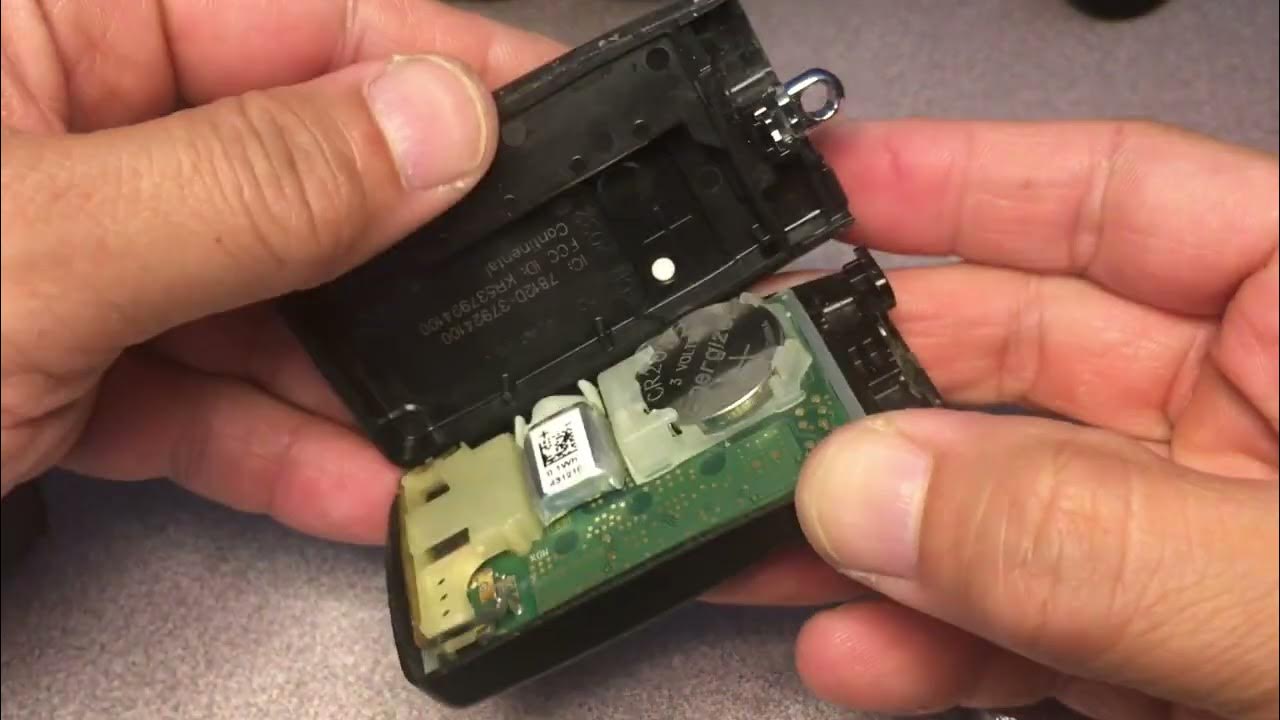 2014 Acura MDX key fob battery replacement - YouTube