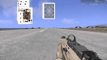 ArmA 3 Experiments - Card Selection UI