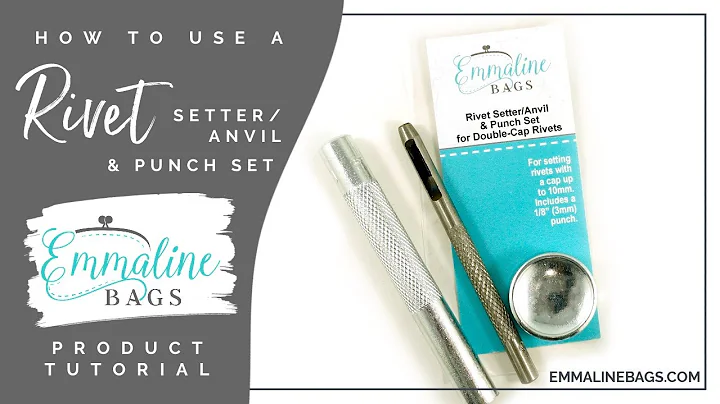 How To Set Double-Cap Rivets using Hand Tools