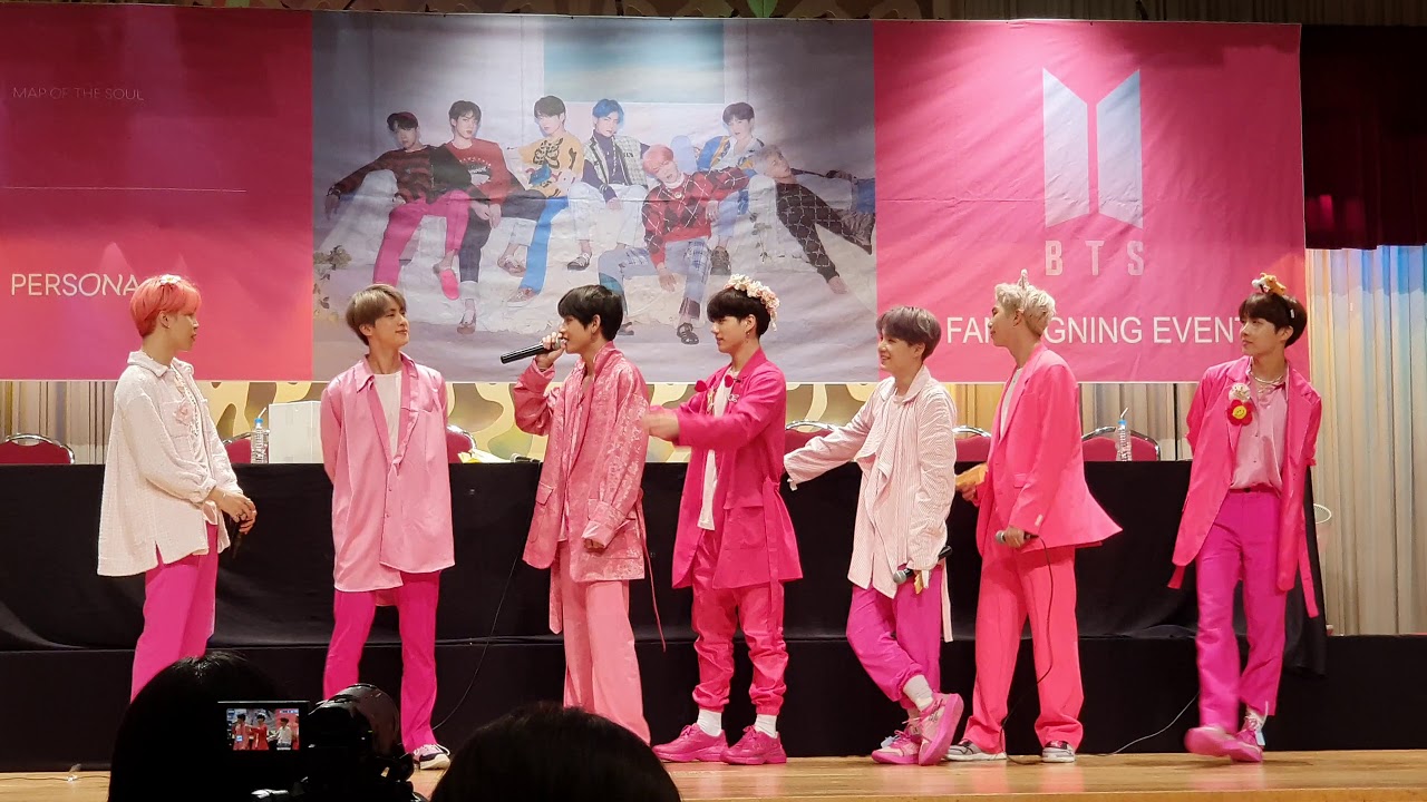 20190427 뮤직코리아&사운드웨이브 BTS 팬싸인회