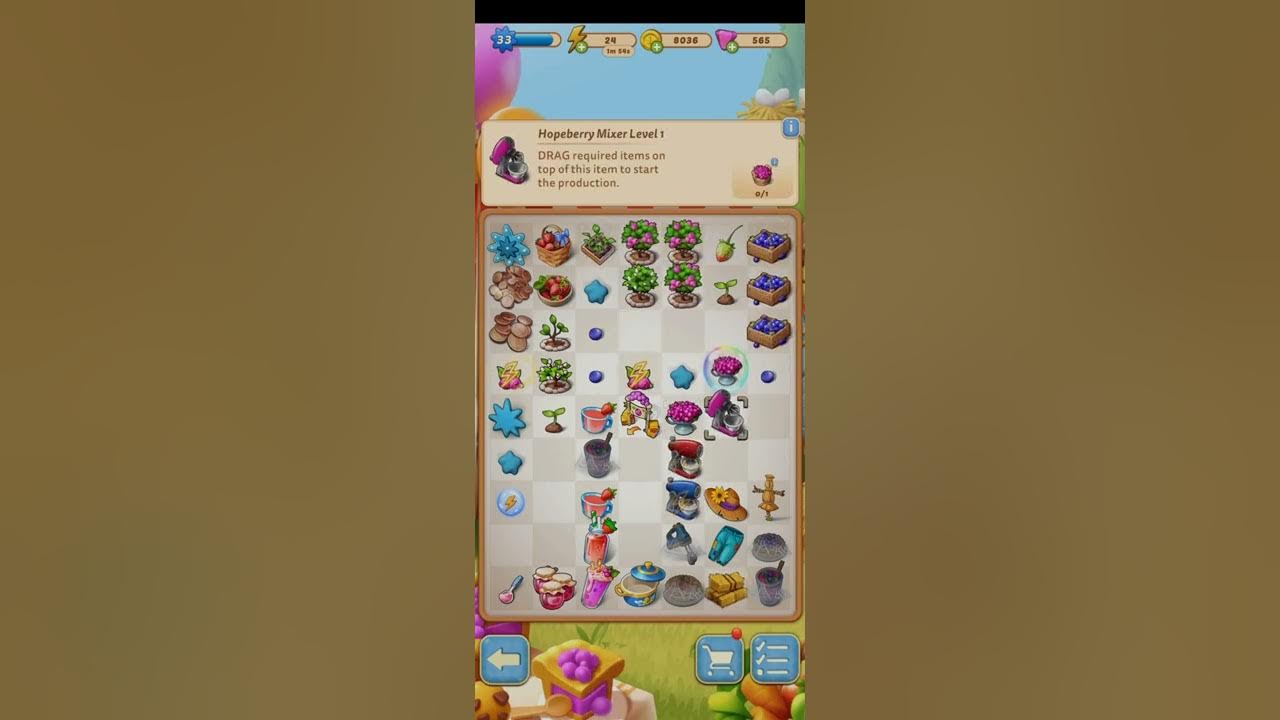 Merge Mansion Hopeberry Collection How to Get HopeBerry Mixer