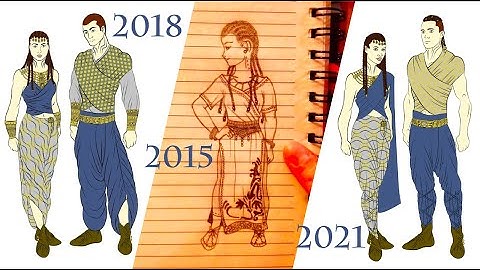Worldbuilding: Clothing a Fantasy Race, Part 1 (and tracing the evolution of Nautikan fashion)