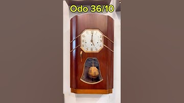 Odo 36/10-Đồng hồ cổ Pháp mặt sổ nổi, chuông bính boong cực hay #đồnghồquảlắc #donghoconco #đồnghồcổ