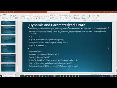 🔥How to Write Dynamic and Parameterized XPath | Single XPath for ...