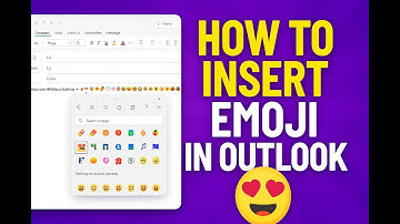 How to Insert Emoji in Outlook