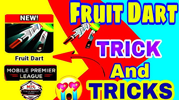MPL FRUITDART GAME  TRICK ll 🔴 LIVE PROOF ll