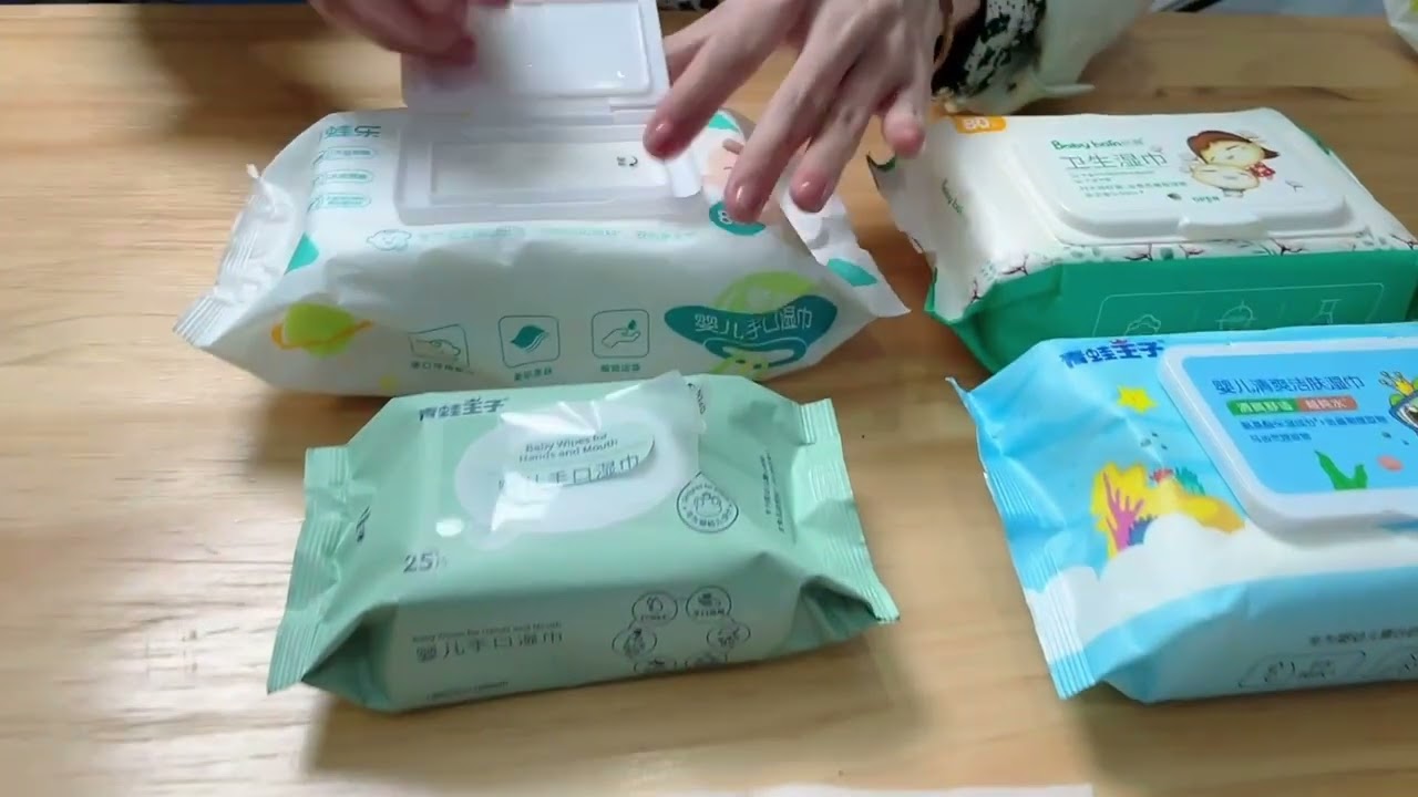 China OEM Factory Price Biodegradable Baby Wet Wipes 99.5 Pure Water Based Wipes