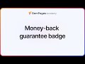 How to Design a Money-back Guarantee Badge | v7 Editor | GemPages 101