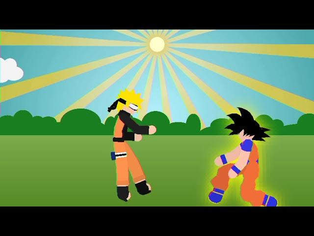 Goku VS Naruto - Desenho de pastormetraihadora - Gartic