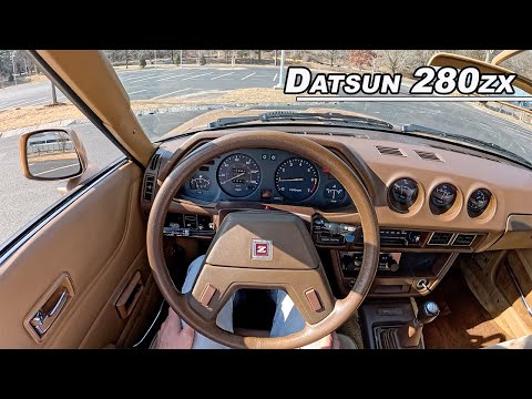1979 Datsun 280ZX by Nissan - Driving the Japanese Manual Inline 6 (POV Binaural Audio)