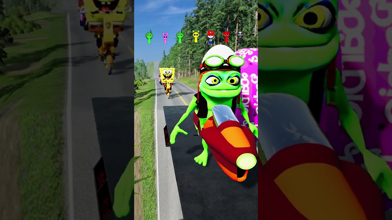 Epic BeamNG Drive Shorts – Funny Superhero Crashes 🚗