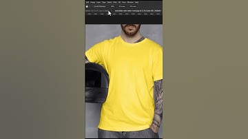 How To Change Color And Place Design On T-shirt   #photoediting #photoshop #photoshoptutorial