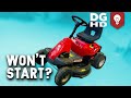 World's Smallest 30" Riding Mower Won't Start (and it was free)