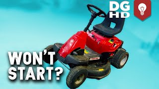 World's Smallest 30' Riding Mower Won't Start (and it was free)