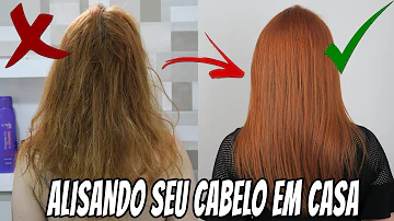 Como alisar cabelo no banho?