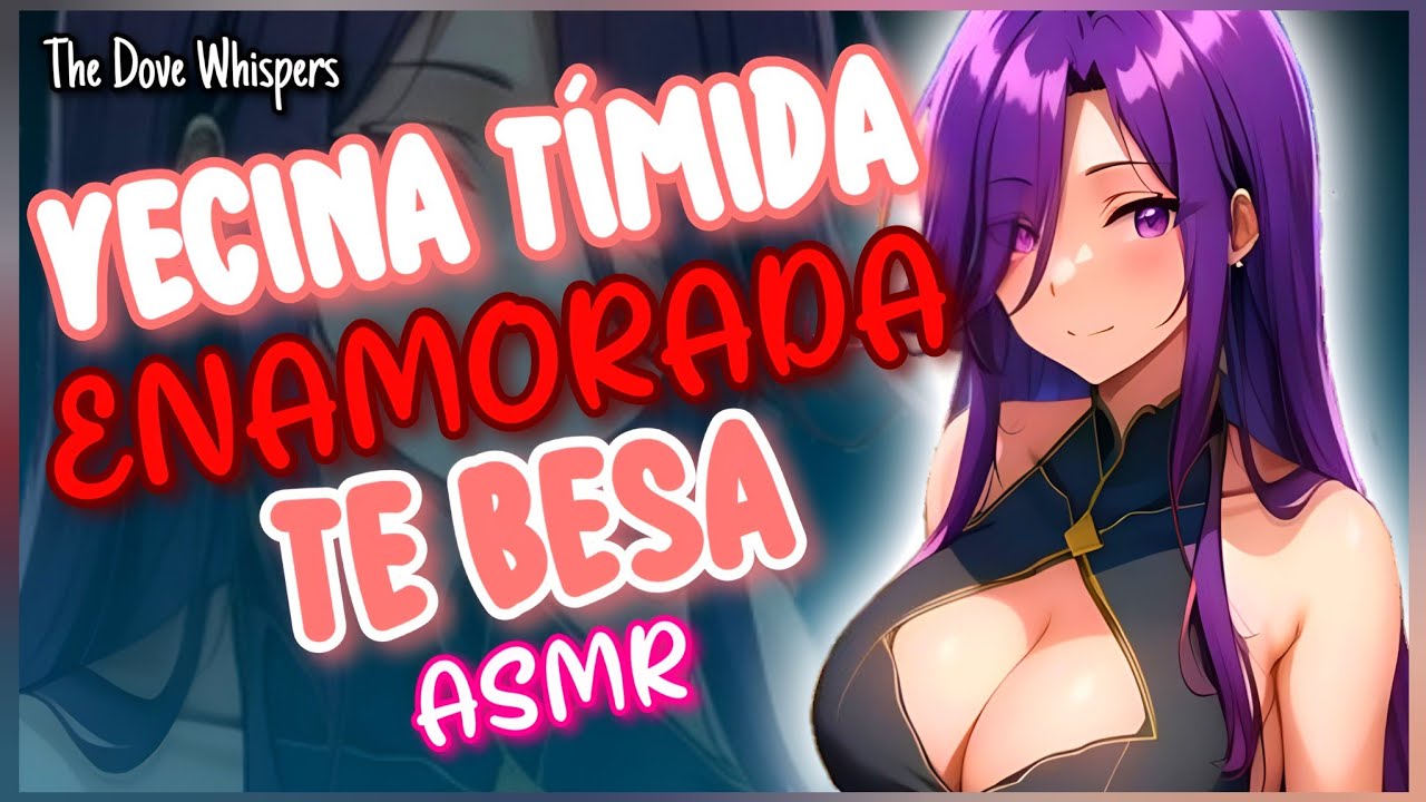 Puedes venir 🌸~ Vecina Tímida ENAMORADA Te BESA~ ASMR Roleplay Anime