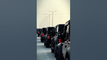 🔥Fortuner entry vs Thar entry 😈 thar status 🔥 attitude 🔥🤘 #thar #shorts #reels #status #trend #suv