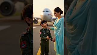 Transcript of Brave Army Officer Prevents Major Plane Disaster! #ai #army#viralvideo