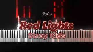 강박 (Red Lights) - Stray Kids Bang Chan, Hyunjin (스트레이키즈 방찬, 현진) 피아노 커버 piano cover [악보|music sheet]