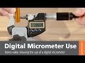 How to use a digital micrometer from mitutoyo