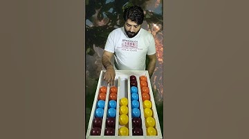 Fun & Chaos: Color Ball Sorting Challenge 🟢🔴🟡🔵 | Fun Games #game #colors #shorts #fyp #fun #asmr #fy