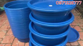 CHẬU NUÔI ĐUÔNG DỪA - CÓ THỂ XẾP CHỒNG LÊN NHAU GIÚP TIẾT KIỆM DIỆN TÍCH VÀ CHI PHÍ LÀM GIÁ KỆ