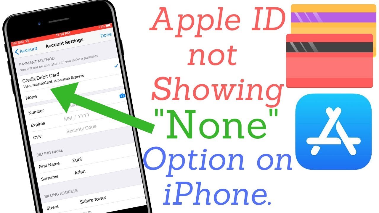 None Problem In Payment Method Removal From I Phone 2019 Youtube