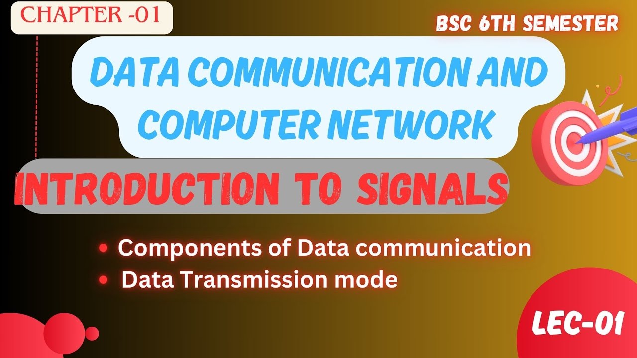 Data Communication and Computer Networks Lec_01 || JEE hunch || - YouTube