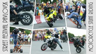 Street festival Pavlovsk 2018 stunt riding show