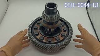 0BH DQ500 4WD differential 0BH 409 155 D with bearings