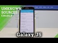 How to Install Unknown Sources Applications on Samsung Galaxy J5 - Allow Unknown Sources