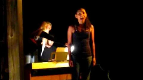 Heather Felder sings from A Chorus Line