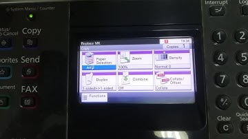 How to remove Replace MK Kyocera photocopier