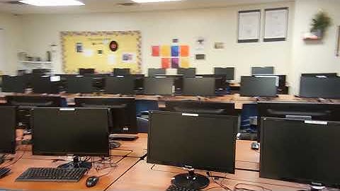 Computer Lab Walk Through - Benjamin Franklin High School