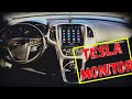 Tesla monitor / Opel Astra J / Обзор