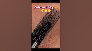 I Tried Eyebrow Tinting At Home