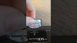 How to put in a Nintendo DS game
