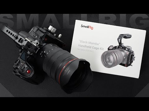 🎥 SmallRig Black Mamba Camera Cage Kit 3891 for EOS R5 C R5 and R6 — Video review, click xem trên YouTube