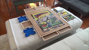 1500 PIECE WOODEN JIGSAW PUZZLE BOARD 6 DRAWERS PUZZLE TABLE CUSTOMER REVIEW PUZZLES REVIEWS