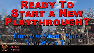 This Mod Might Make You Start A New Fallout 4 Playthrough