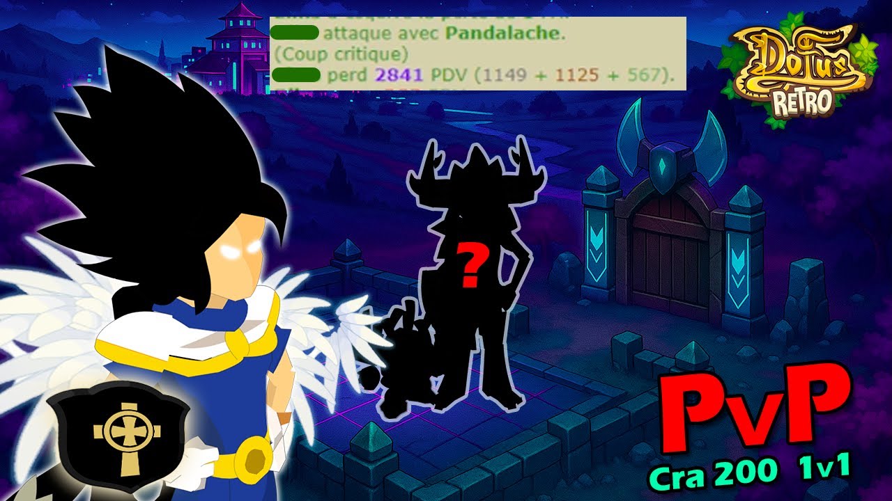 4 Combats PvP 1v1 (Cra 200 + Invité Surprise) [DOFUS Retro]
