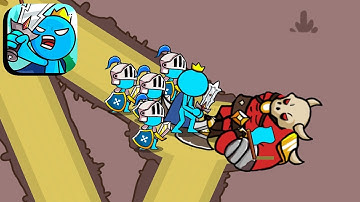 Stick Clash - All Levels Gameplay Android,ios (Levels 1-20)