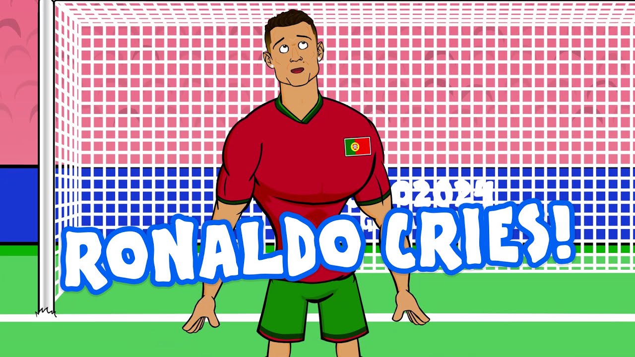 RONALDO CRIES😭 CR7 misses a penalty against Slovenia! (Euro 2024 Goals Highlights)
