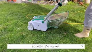 新しい相棒 芝刈り機makita MLM2351 蚊に刺されたくない - YouTube