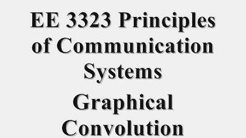 ECE 3323 Graphical Convolution