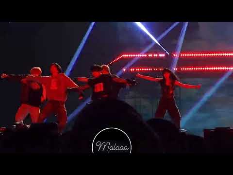 NCT Taeyong Jeno Hendery Yangyang and Aespa Giselle - ZOO [230923] fancam SMCU Palace in Jakarta